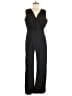Unbranded 100% Polyester Solid Black Jumpsuit Size M - photo 1