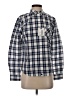 UNTUCKit 100% Cotton Checkered-gingham Blue Long Sleeve Button-Down Shirt Size 4 - photo 1