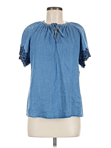 NANETTE Nanette Lepore Short Sleeve Blouse (view 1)