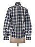 UNTUCKit 100% Cotton Checkered-gingham Blue Long Sleeve Button-Down Shirt Size 4 - photo 2