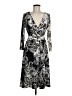 BCBGMAXAZRIA Paisley Black Cocktail Dress Size M - photo 1
