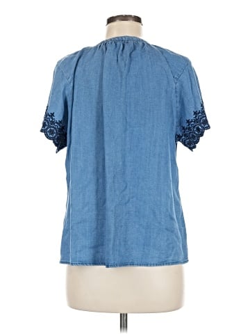 NANETTE Nanette Lepore Short Sleeve Blouse (view 2)