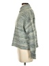 J.Crew Tweed Teal Turtleneck Sweater Size XXS - photo 5