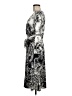 BCBGMAXAZRIA Paisley Black Cocktail Dress Size M - photo 5
