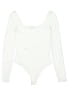 Aritzia Ivory White Bodysuit Size XS - photo 1