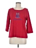 Quacker Factory 100% Cotton Red Sweatshirt Size M - photo 1