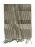 D&Y 100% Acrylic Houndstooth Black Brown Scarf One size - photo 2