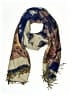 Unbranded Paisley Blue Scarf One size - photo 1