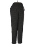 Classiques Entier 100% Polyester Houndstooth Black Casual Pants Size 12 - photo 1