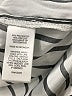 Express Stripes Ivory Long Sleeve Blouse Size L - photo 8