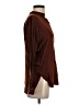 Vince. 100% Silk Brown Long Sleeve Polo Size XXS - photo 4