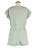 Double Zero Solid Green Romper Size M - photo 2