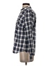 UNTUCKit 100% Cotton Checkered-gingham Blue Long Sleeve Button-Down Shirt Size 0 - photo 5
