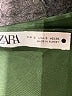 Zara 100% Polyester Green Cocktail Dress Size S - photo 4