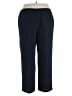 Emma James 100% Polyester Solid Blue Dress Pants Size 18 - photo 2