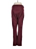 Old Navy Solid Burgundy Active Pants Size 8 - photo 2