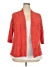 JM Collection Orange Cardigan Size 2X - photo 1