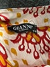 Gianni 100% Viscose Orange Short Sleeve Blouse Size 2 - photo 7