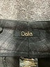 dalia Plaid Black Dress Pants Size L - photo 7