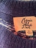 Cosmic Blue Love Argyle Blue Pullover Sweater Size XL - photo 7