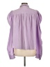 Ulla Johnson Solid Purple Long Sleeve Blouse Size 12 - photo 2