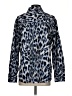 Chico's Animal Print Blue Long Sleeve Button-Down Shirt Size 25 waist - photo 2