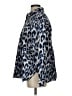 Chico's Animal Print Blue Long Sleeve Button-Down Shirt Size 25 waist - photo 5