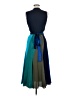 Diane von Furstenberg 100% Polyester Teal Sleeveless Top Size 6 - photo 2