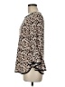 Sam and Jess Tan Long Sleeve Blouse Size M (petite) - photo 5
