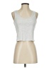 Sincerely Jules Silver Tank Top Size S - photo 1