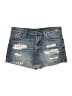 Lucky Brand Stars Blue Denim Shorts Size 27 waist - photo 1