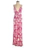 Zara 100% Polyester Paisley Pink Jumpsuit Size XS - photo 1