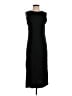 Universal Thread 100% Cotton Solid Black Casual Dress Size XS - photo 1