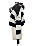 Arizona Jean Company 100% Polyester Stripes Black Pullover Sweater Size M - photo 5