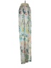 Dress Forum 100% Polyester Tropical Silver Casual Pants Size S - photo 4