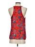 Lucy & Laurel 100% Polyester Red Sleeveless Blouse Size S - photo 2