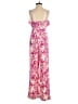 Zara 100% Polyester Paisley Pink Jumpsuit Size XS - photo 2