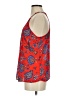 Lucy & Laurel 100% Polyester Red Sleeveless Blouse Size S - photo 5