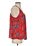 Lucy & Laurel 100% Polyester Red Sleeveless Blouse Size S - photo 4