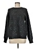 Ann Taylor LOFT Gray Black Pullover Sweater Size M - photo 1