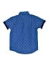 CRAFT + FLOW 100% Polyester Polka Dots Blue Short Sleeve Button-Down Shirt Size 4 - 5 - photo 2