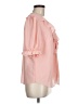 Shein Pink 3/4 Sleeve Blouse Size 8 - 10 - photo 4