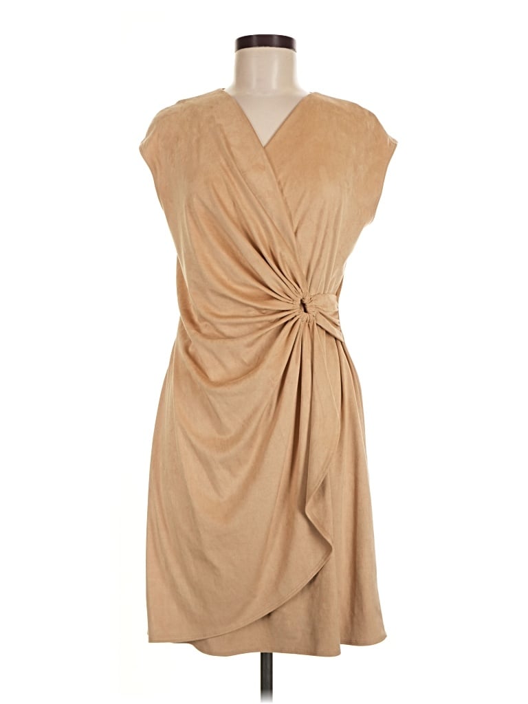Pre-owned Tommy Bahama Cocktail Dress In Tan