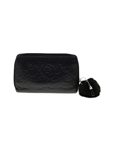 Chanel Leather Camellia Embossed Wallet (view 2)