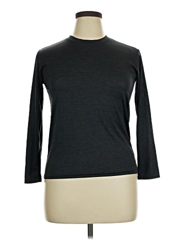 Real Essentials 3/4 Sleeve T-Shirt (view 1)