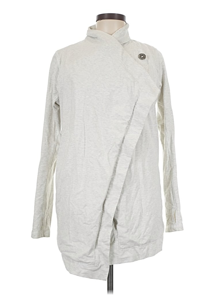 Pre-owned Lululemon Athletica Jacket In Silver