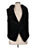 Bagatelle 100% Polyester Black Faux Fur Vest Size XL - photo 1