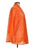 Slinky Brand 100% Polyester Orange Cardigan Size L - photo 4