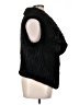 Bagatelle 100% Polyester Black Faux Fur Vest Size XL - photo 4