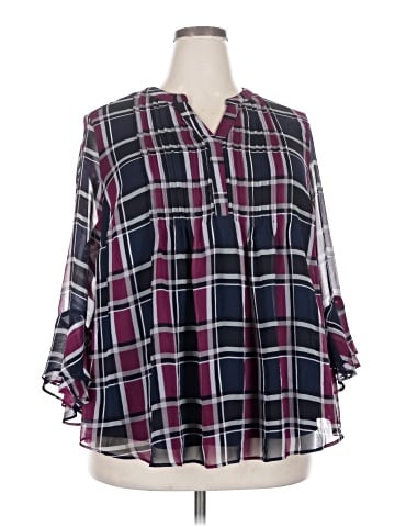 Charter Club 3/4 Sleeve Blouse (view 1)